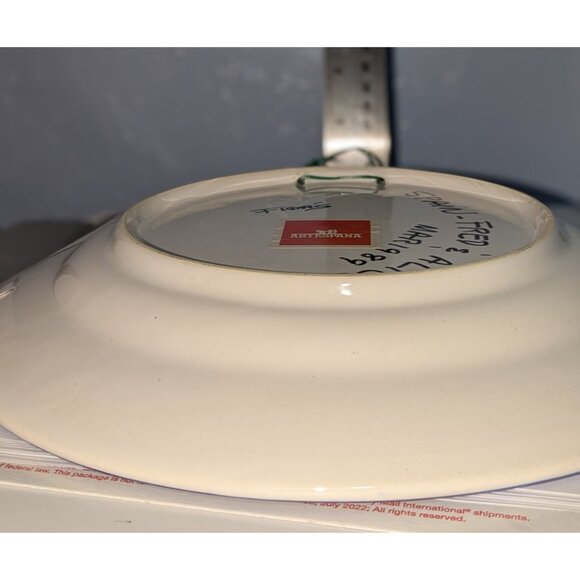 Hand-Painted Spanish Ceramic Wall Plate Ladies Faces Olive Motif Artespana Figrs - Picture 9 of 12